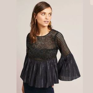 NWT ANTHROPOLOGIE Black Top